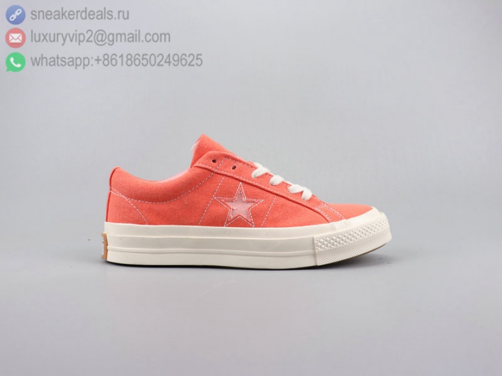 CONVERSE ONE STAR LOW PINK UNISEX CASUAL SHOES